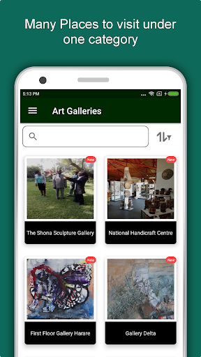 Screenshot of Zimbabwe Travel & Explore, Off