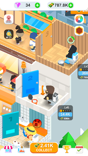 Android application Idle Toilet Tycoon screenshort