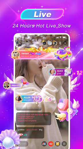 Mirchi Live - Video Chat Group Screenshot 2 - AppWisp.com