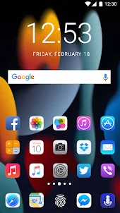 iPhone Launcher Theme of Apple