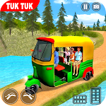 Cover Image of Tải xuống Auto Tuk Tuk Rickshaw Driving Simulation Free Game  APK
