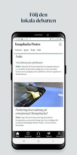 Kungsbacka-Posten Screen 2