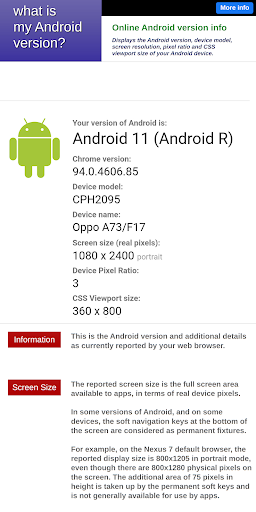 Android application Version Checker for Android screenshort