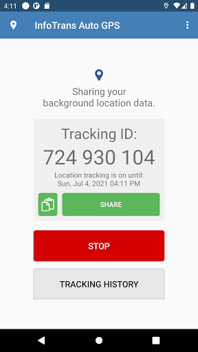 InfoTrans Auto GPS Screen 2
