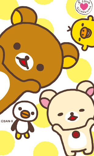 Android application Rilakkuma LiveWallpaper 3 screenshort