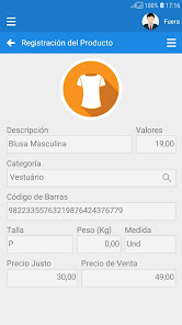 Captura de Pantalla 12 Registro de clientes, venta, s android