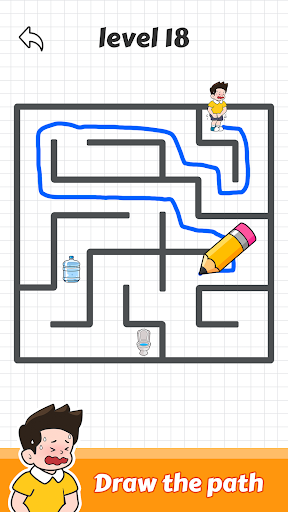 Toilet Rush - Draw Puzzle Screen 2
