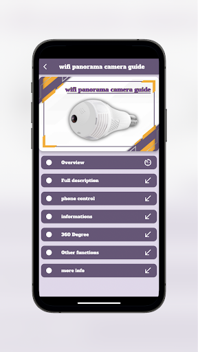 WiFi Panorama Camera Guide Screen 2