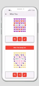 Emoji Art & Text Art