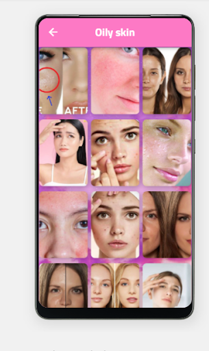 Android application skin screenshort