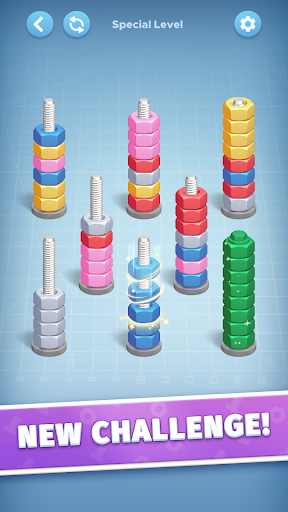 Nut Color Game - Sort Puz 3D 4