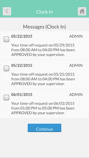 TimeClock Plus v7 MobileClock