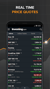 Investing.com: Stocks & News Screenshot