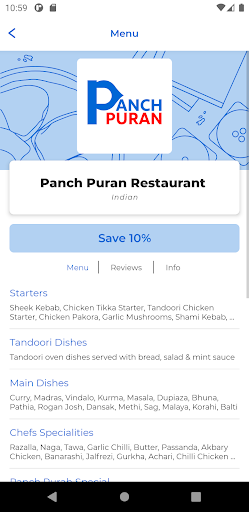 Panch Puran Restaurant Screen 2