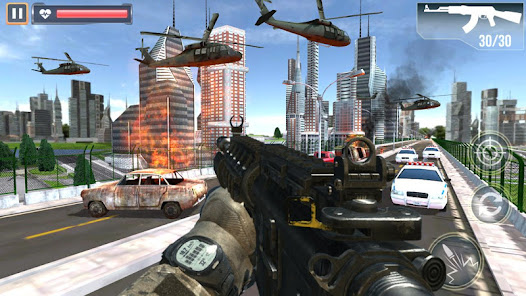 FPS Air Shooting Fire Gun game  screenshots 1
