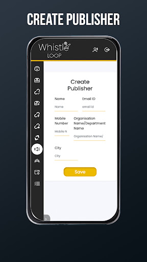 Android application Whistle Loop screenshort