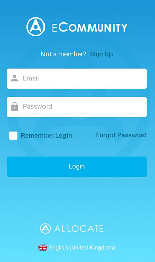 Android application eCommunity screenshort