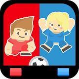 2 Player Sports Games - Paintball, Sumo & Soccer icon