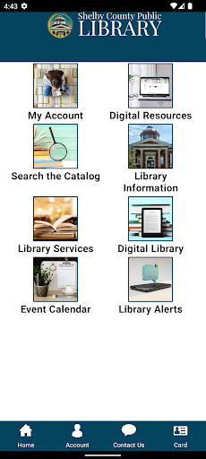 Android application Shelby County Public Library screenshort