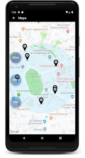 Android application GO Bus screenshort