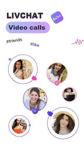 Android application LivChat - Go online! screenshort