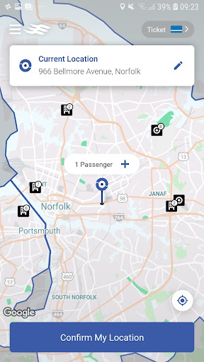 HRT Paratransit Screen 2