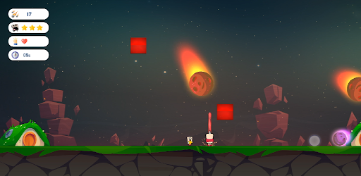 Android application Meteor Escape In Toast Town screenshort