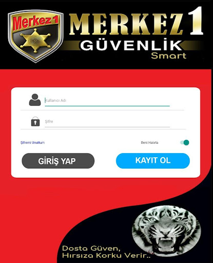 Android application Merkez 1 Güvenlik Smart screenshort