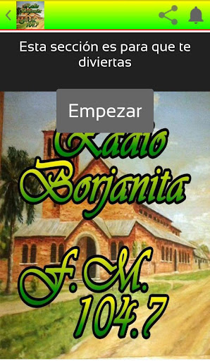 Radio Borjanita FM 104.7 Screen 3