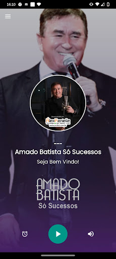 Android application Amado Batista - Só Sucessos screenshort