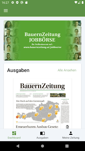 Android application Österreichische BauernZeitung screenshort