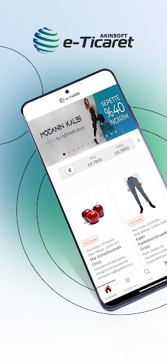 Android application AKINSOFT E-Ticaret Demo screenshort
