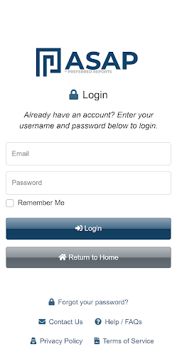 Android application ASAP Preferred screenshort