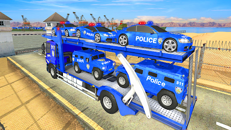 Grand Police Transport Truck