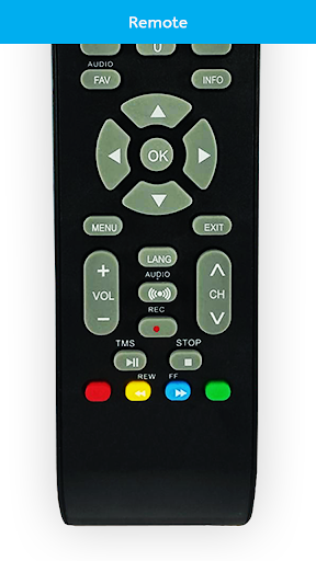 Remote Control For SUN DIRECT Screen 2
