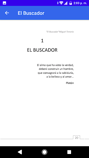 El Buscador Miguel Angel Tenor Screen 3