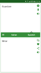 Italian – Spanish Translator APK Download 3