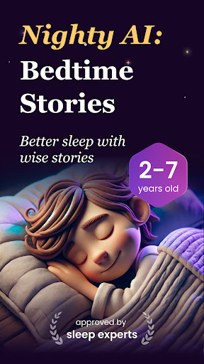 Screenshot of Bedtime Stories - Nighty AI