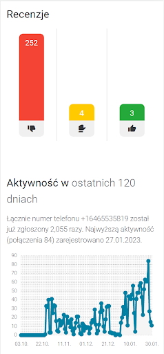 SpamCalls: Zgłoś numer spamu Screen 3