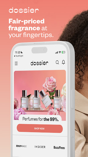 Android application Dossier Perfumes screenshort