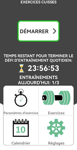 Aperçu de l'application