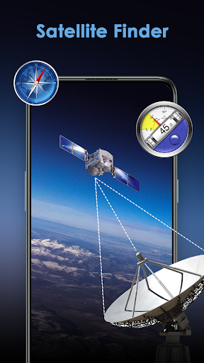 Satellite Finder & GPS Tools Screen 2