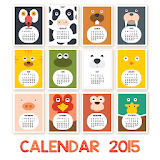 Cute Calendar 2015 icon