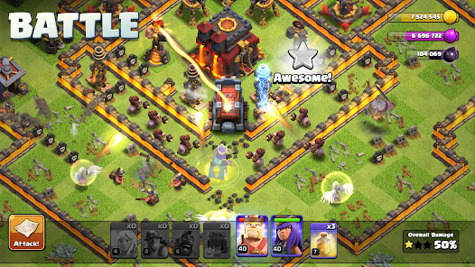 Clash of Clans 14.555.9 APK + Мод (Unlimited money) за Android