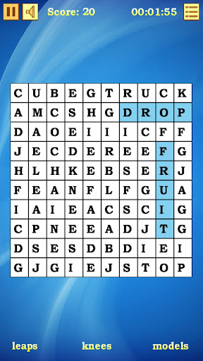 Words Search Screen 2