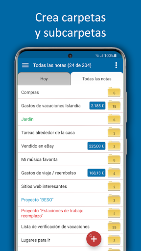 Vista previa de la aplicación