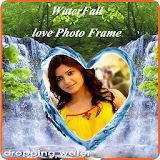 Waterfall Love Photo Frames icon