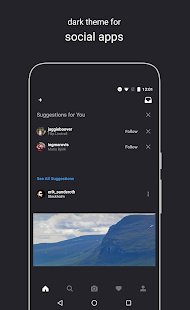 Swift Dark Substratum Theme لقطة شاشة