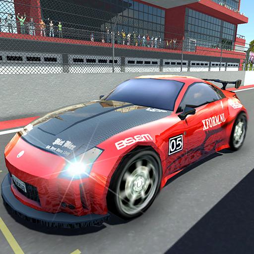 Rally Racing Car Drift Logo