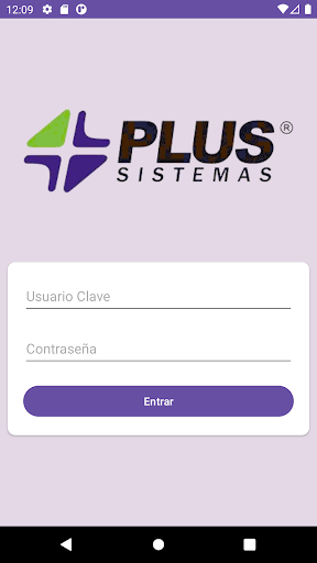 Android application PlusSistemas screenshort
